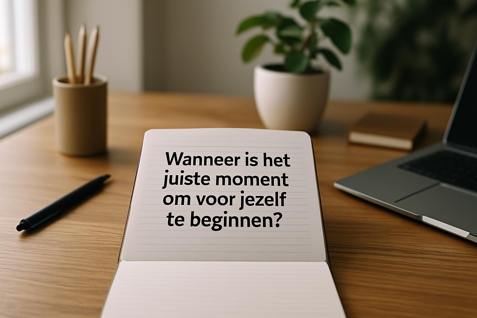 Wanneer is het juiste moment om voor jezelf te beginnen?